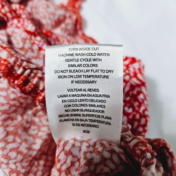 Lily Rose Womens Crop Top Multi-Color Size XL 100% Rayon Elastic Around Bottom - Picture 7 of 12